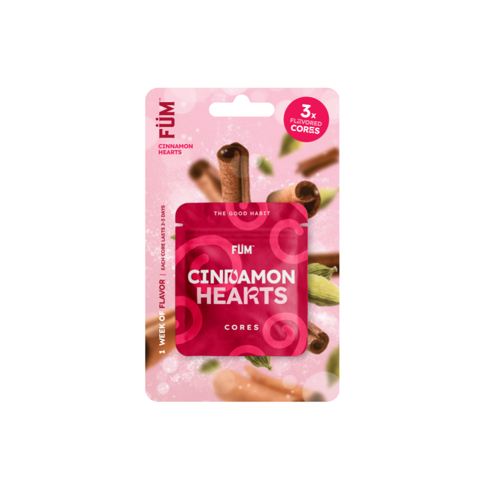 Cinnamon Hearts Cores 10 Pack